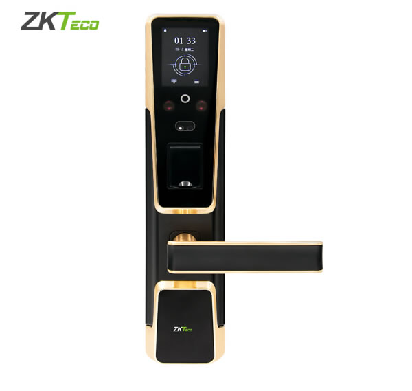 中控（zkteco）智能锁ZM100 智能锁指纹锁 玫瑰金